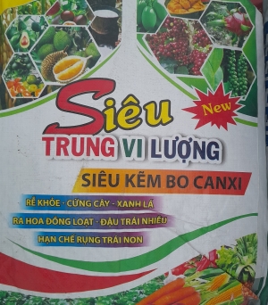 Phân bón gốc trung, vi lượng