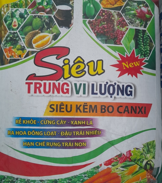 Phân bón gốc trung, vi lượng